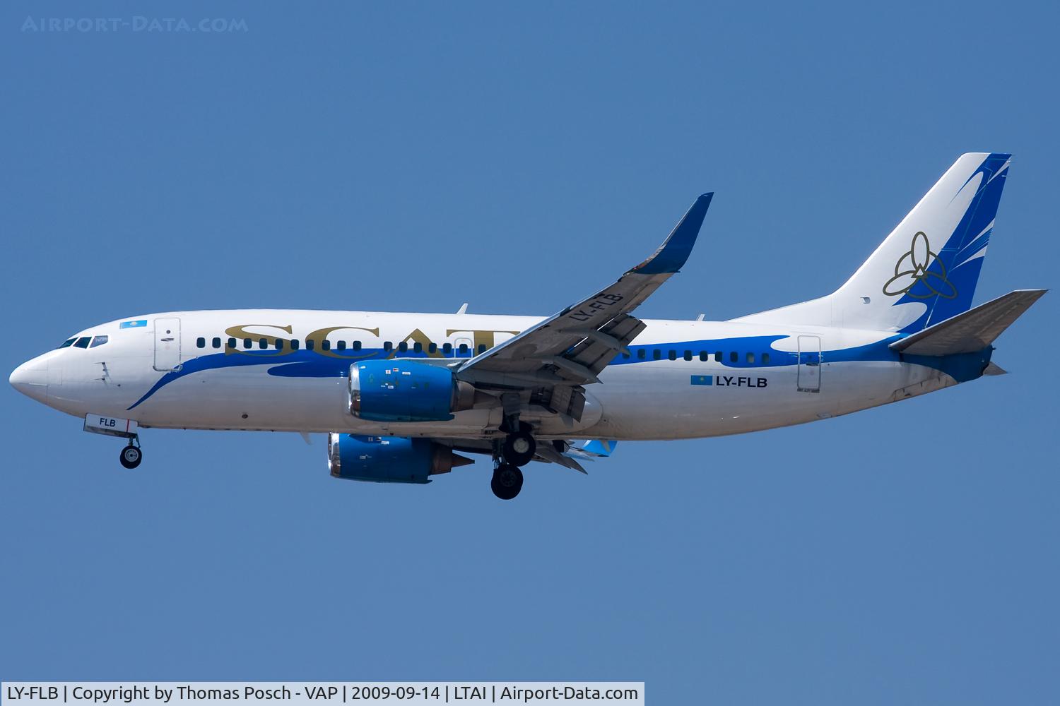 LY-FLB, 1990 Boeing 737-322 C/N 24667, SCAT