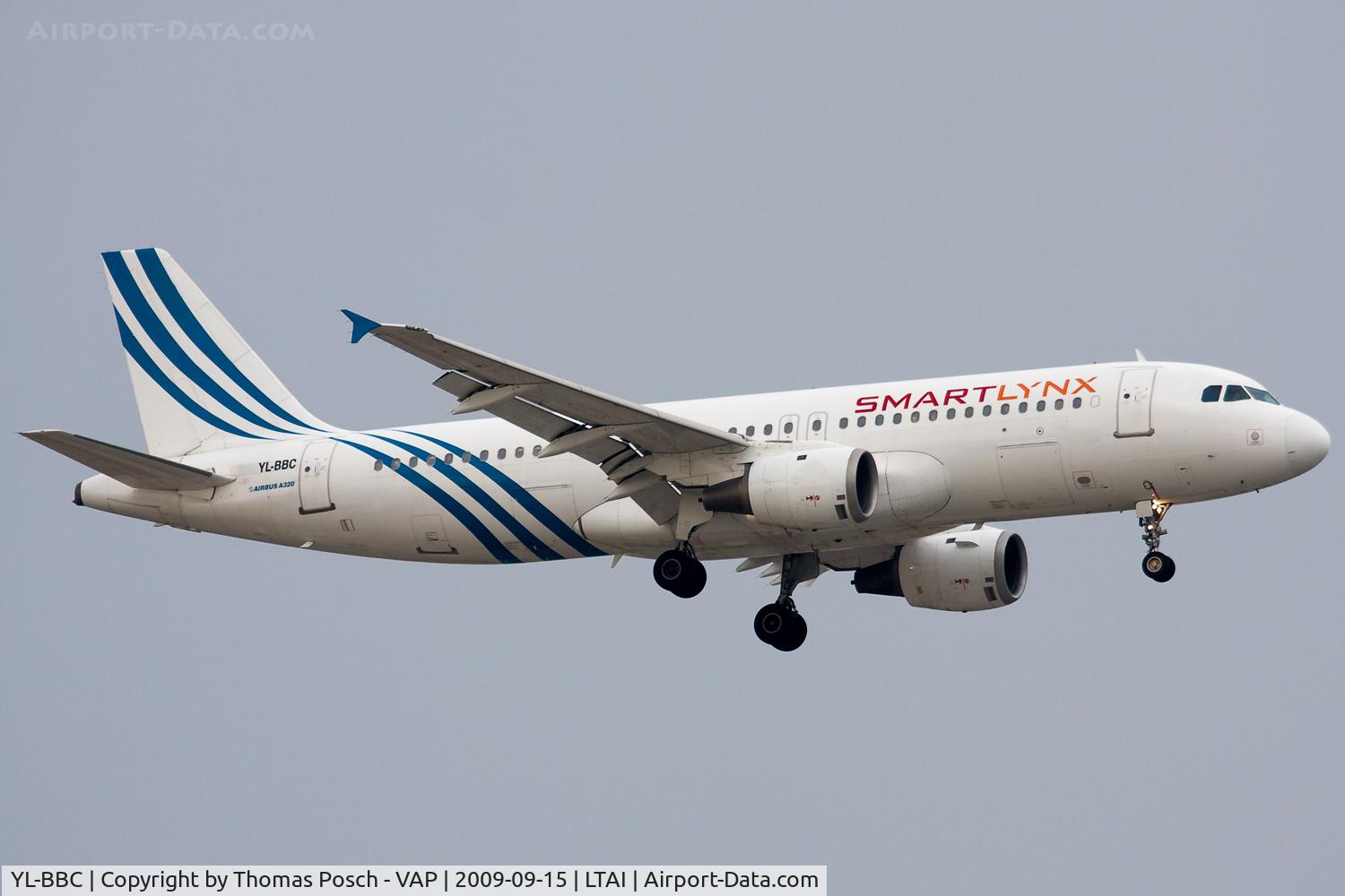 YL-BBC, 1990 Airbus A320-211 C/N 142, SmartLynx
