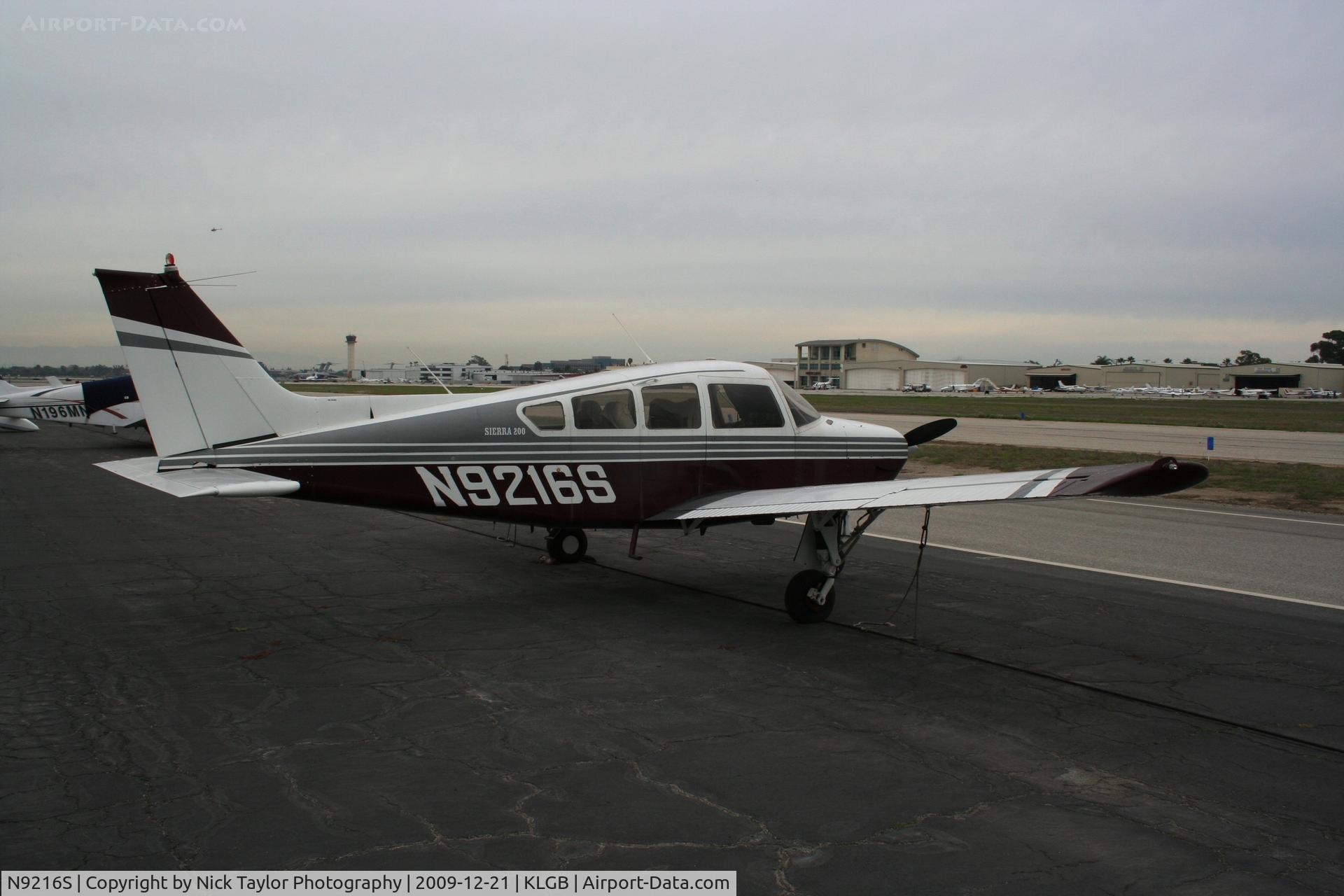 N9216S, 1975 Beech B24R Sierra C/N MC-379, Sitting at LGB waiting to fly again someday