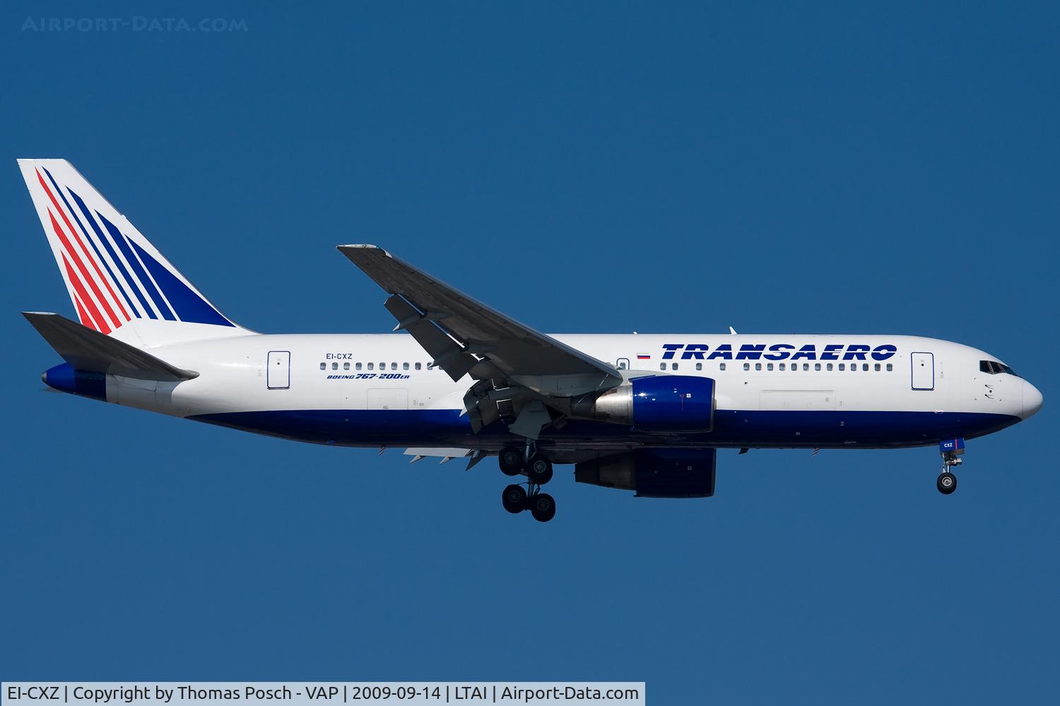 EI-CXZ, 1990 Boeing 767-216/ER C/N 24973/347, Transaero Airlines