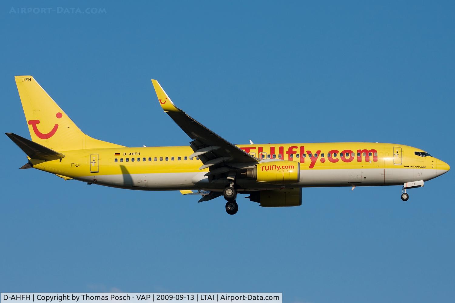 D-AHFH, 1999 Boeing 737-8K5 C/N 27983, TUIfly