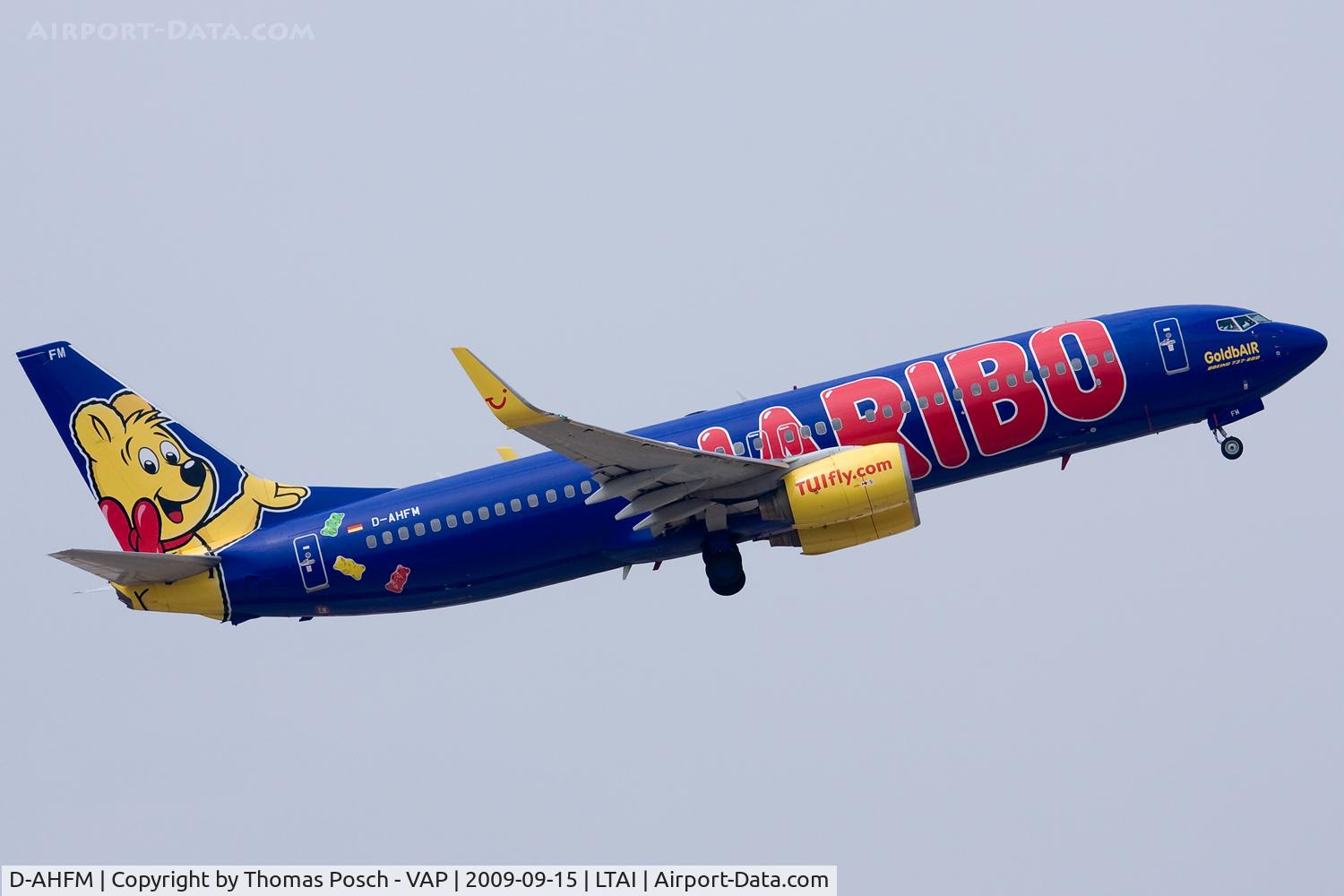 D-AHFM, 2000 Boeing 737-8K5 C/N 27986, TUIfly