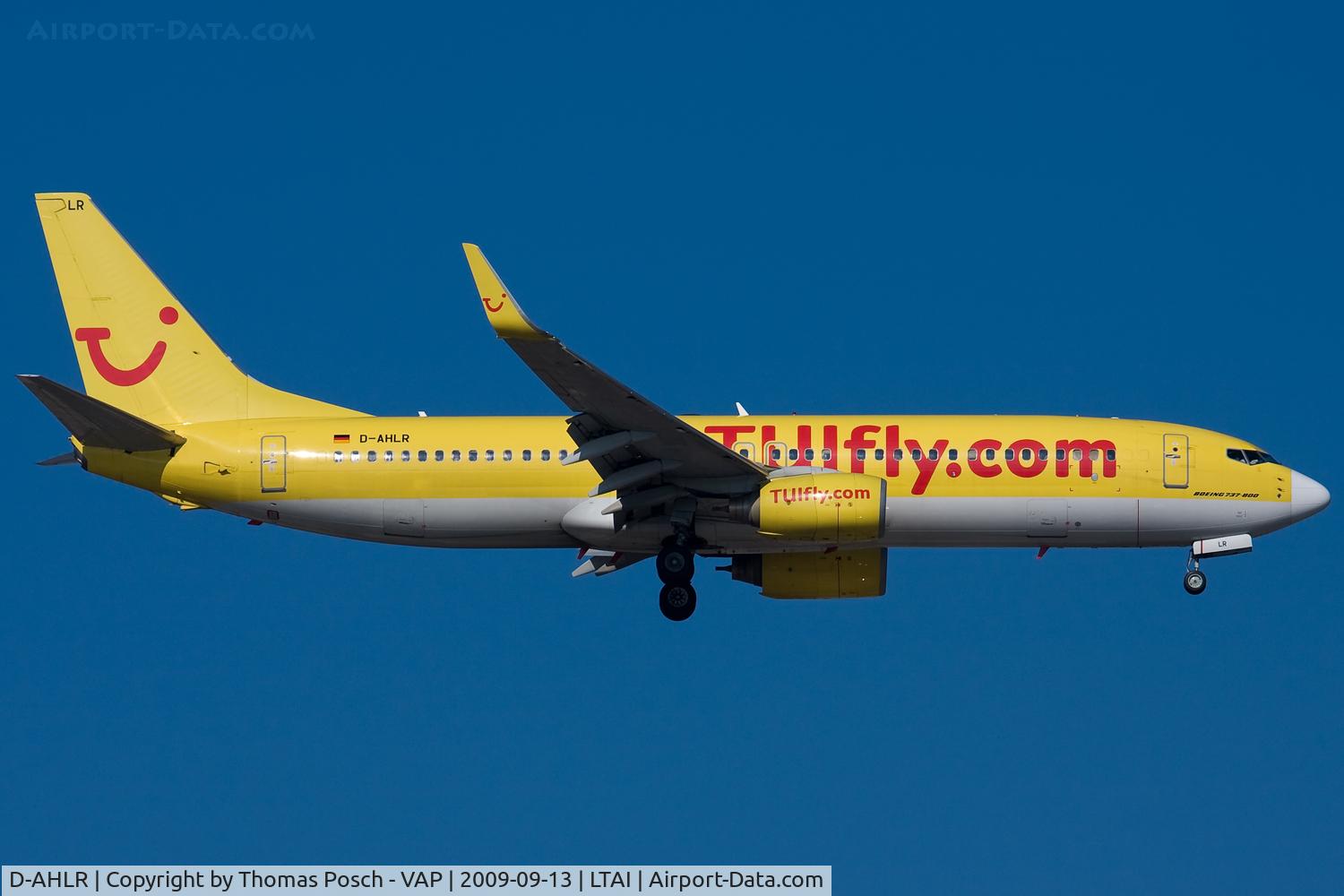 D-AHLR, 2002 Boeing 737-8K5 C/N 32907, TUIfly