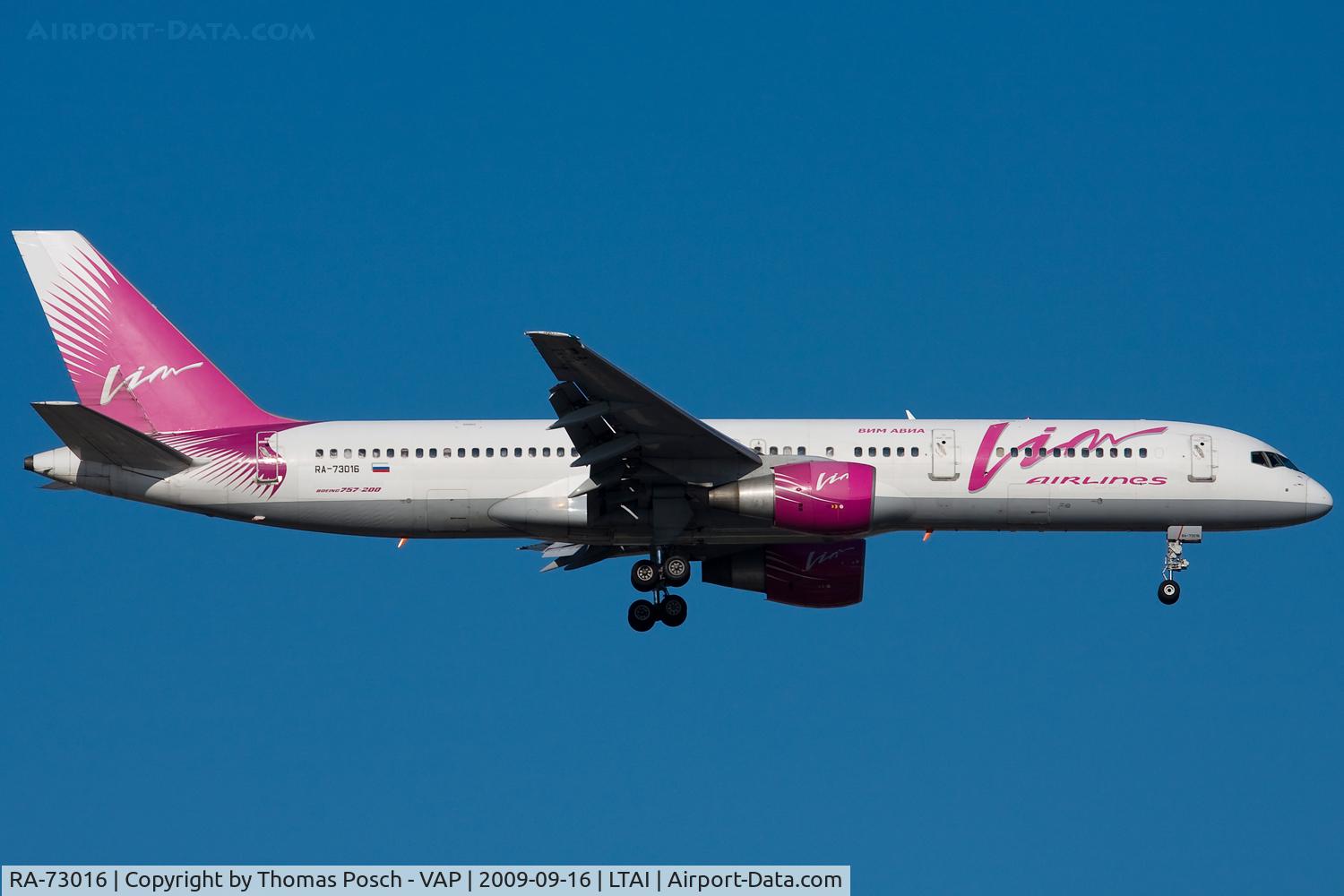 RA-73016, 1993 Boeing 757-230 C/N 26433, VIM Airlines