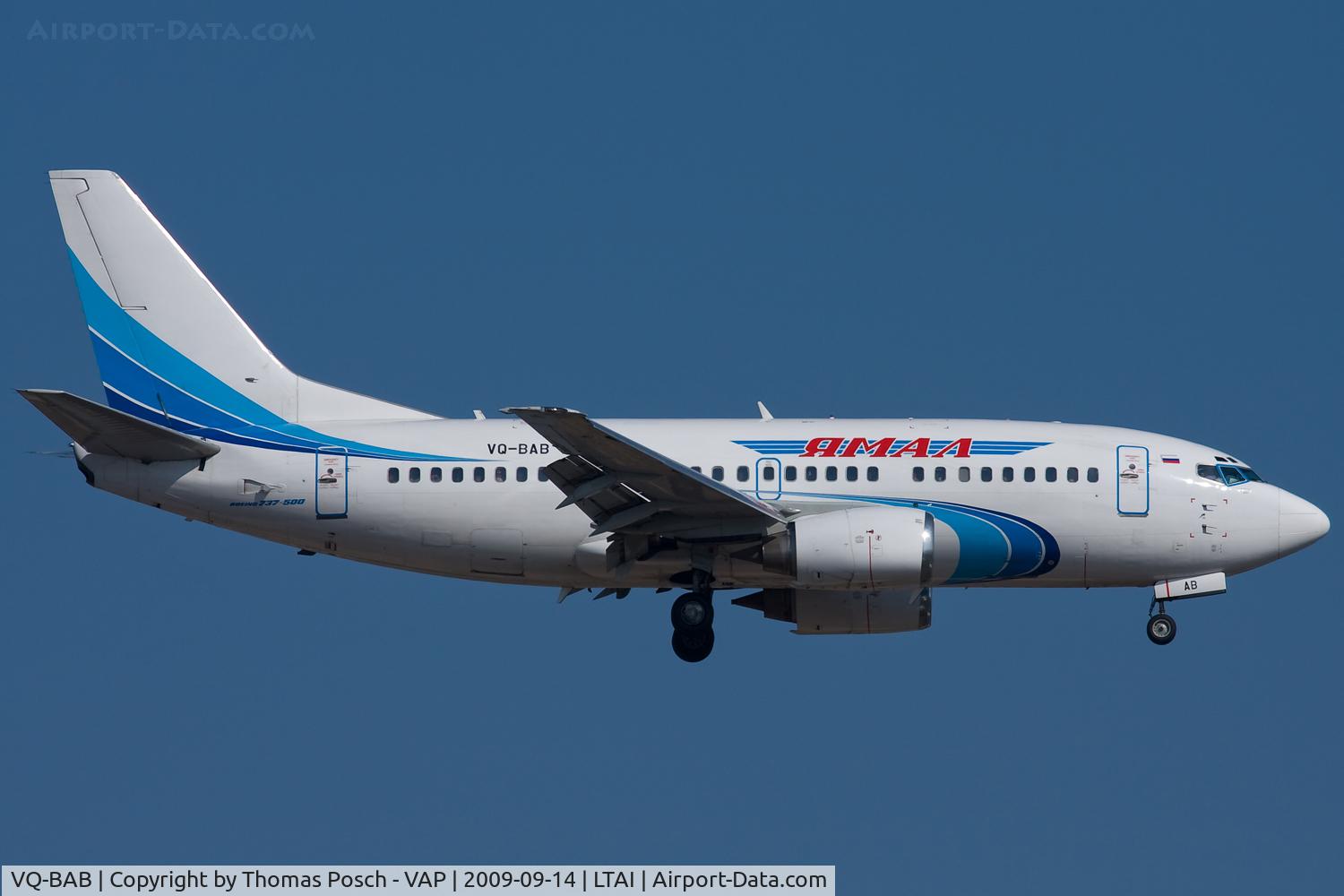VQ-BAB, Boeing 737-56N C/N 28565, Yamal Airlines