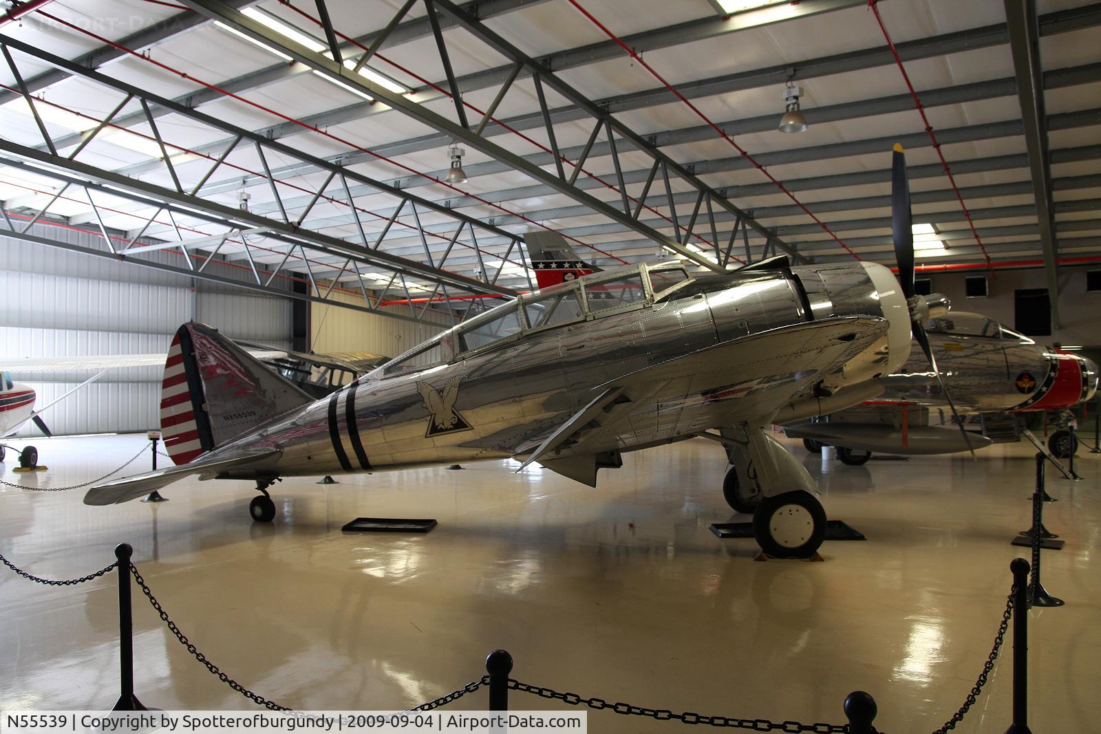 N55539, 1940 Republic AT-12 Guardsman C/N 483-38, On display at the Chino Air Museum