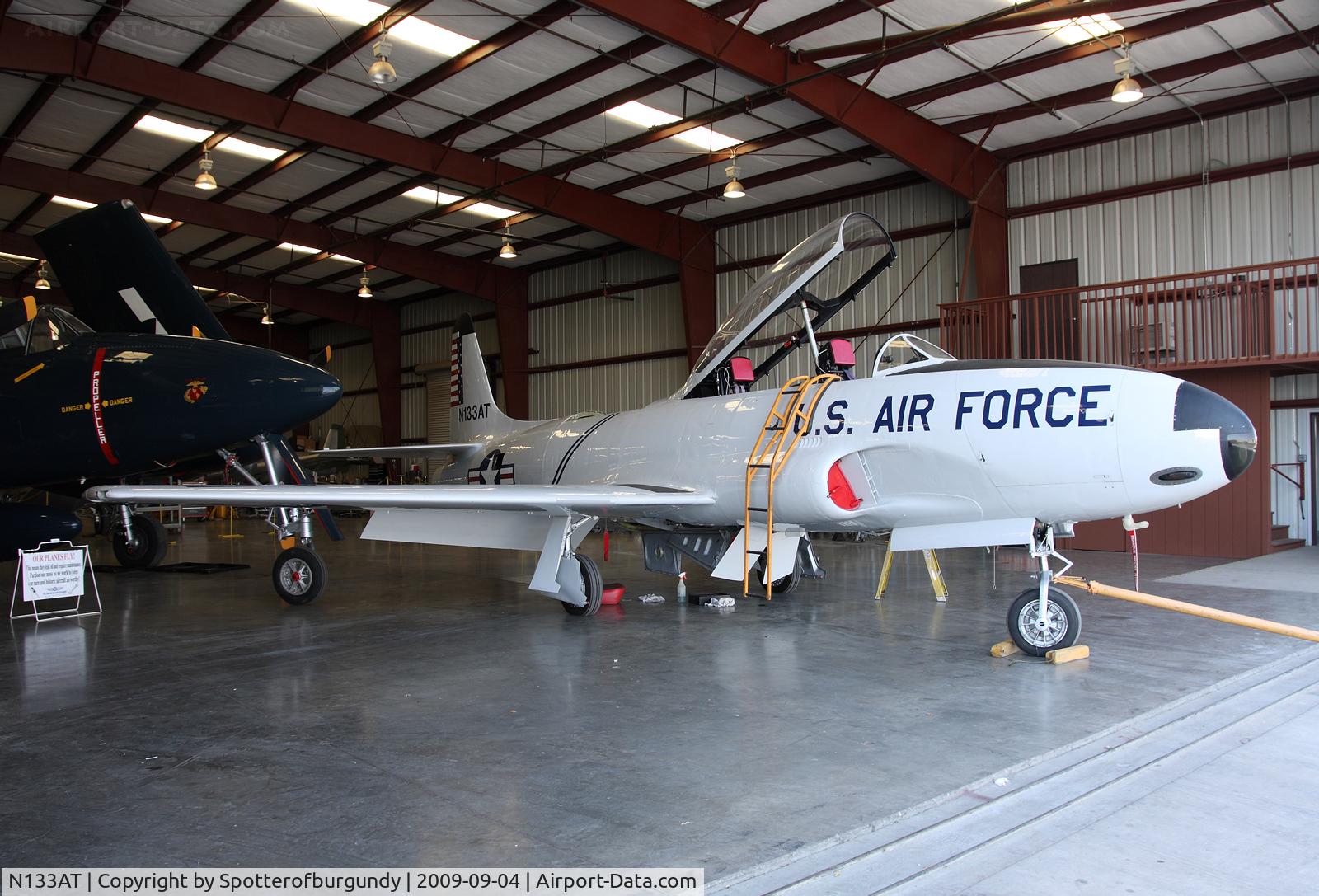 N133AT, 1954 Canadair T-33AN Silver Star 3 C/N T33-157, Taken at the Chino Musueum, CA