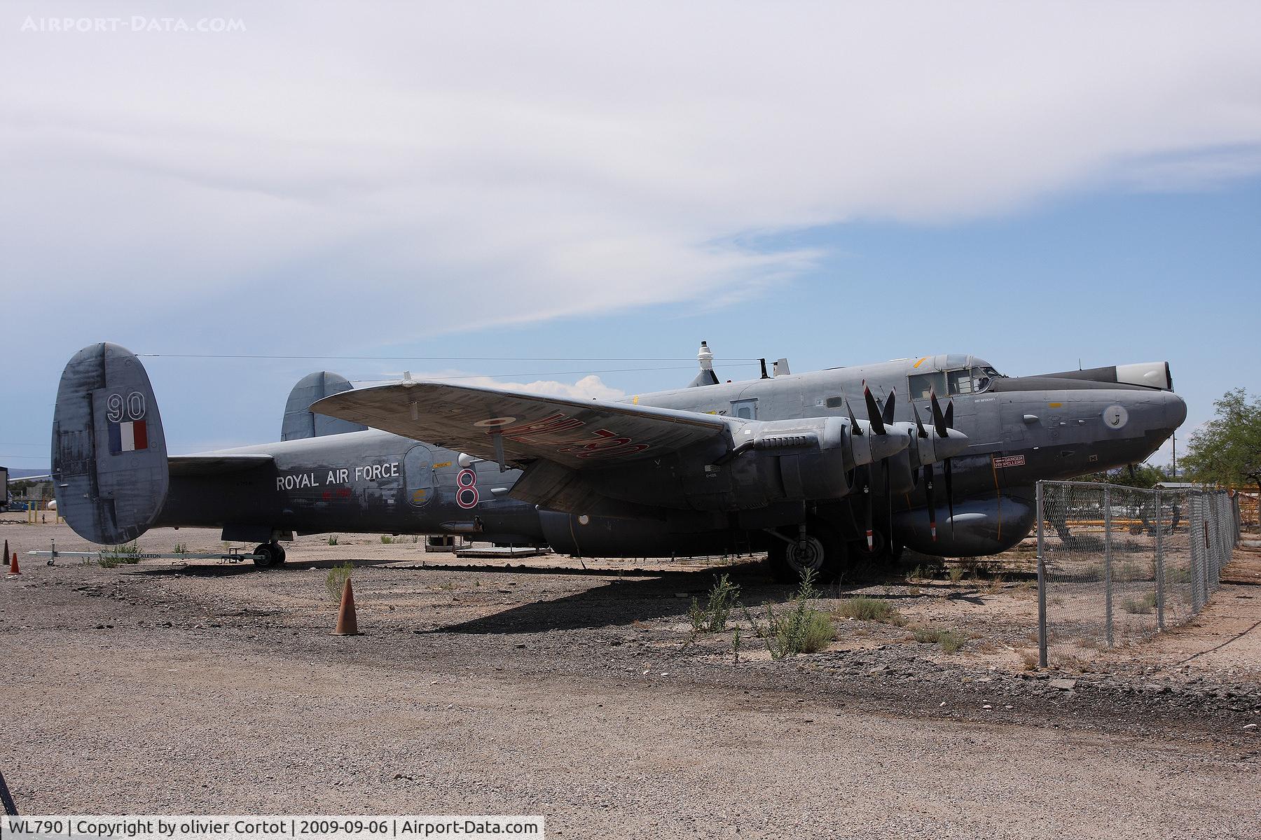 WL790, 1954 Avro 716 Shackleton AEW.2 C/N R3/696/239009, Pima Air Museum, AZ