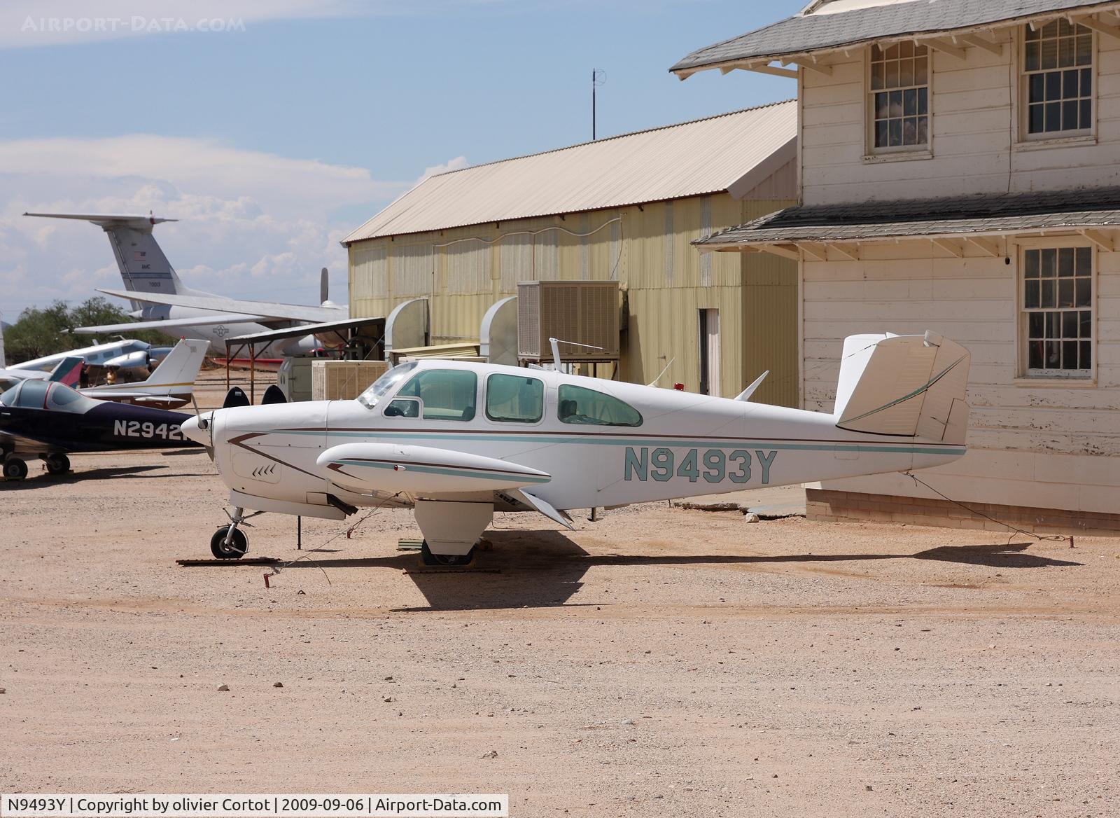 N9493Y, Beech N35 Bonanza C/N D-6668, Pima Air Museum, AZ