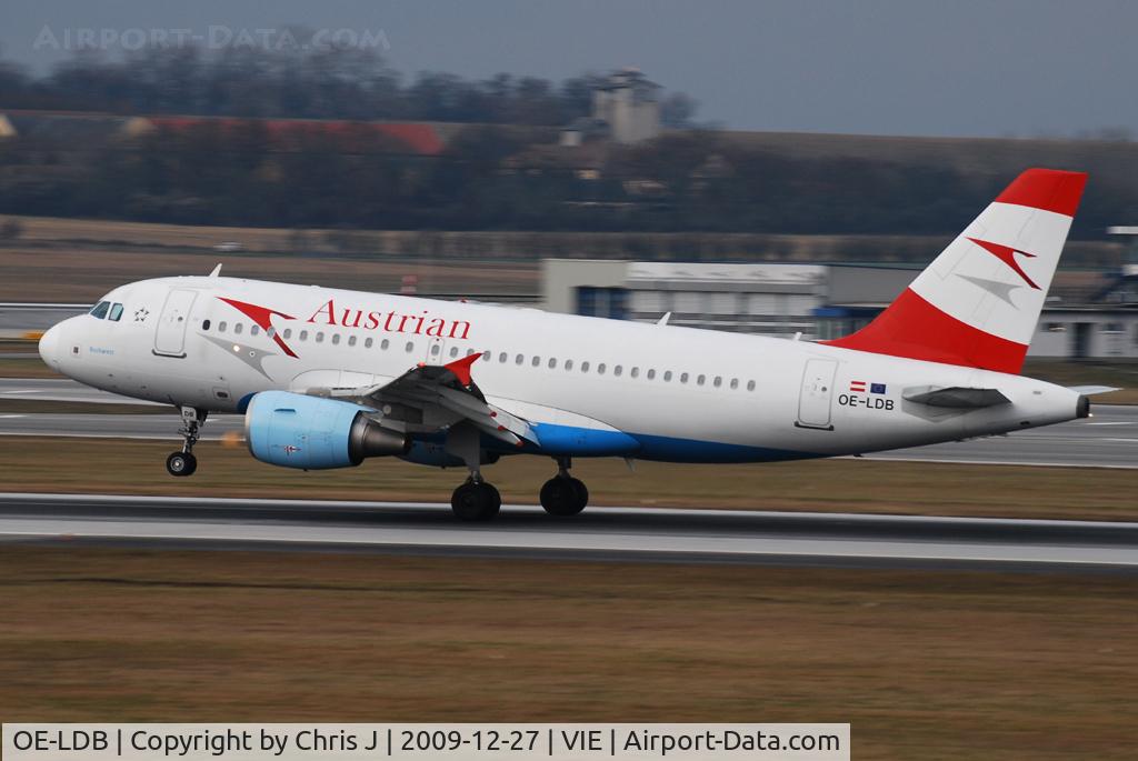 OE-LDB, 2004 Airbus A319-112 C/N 2174, Austrian Airlines Airbus A319-112