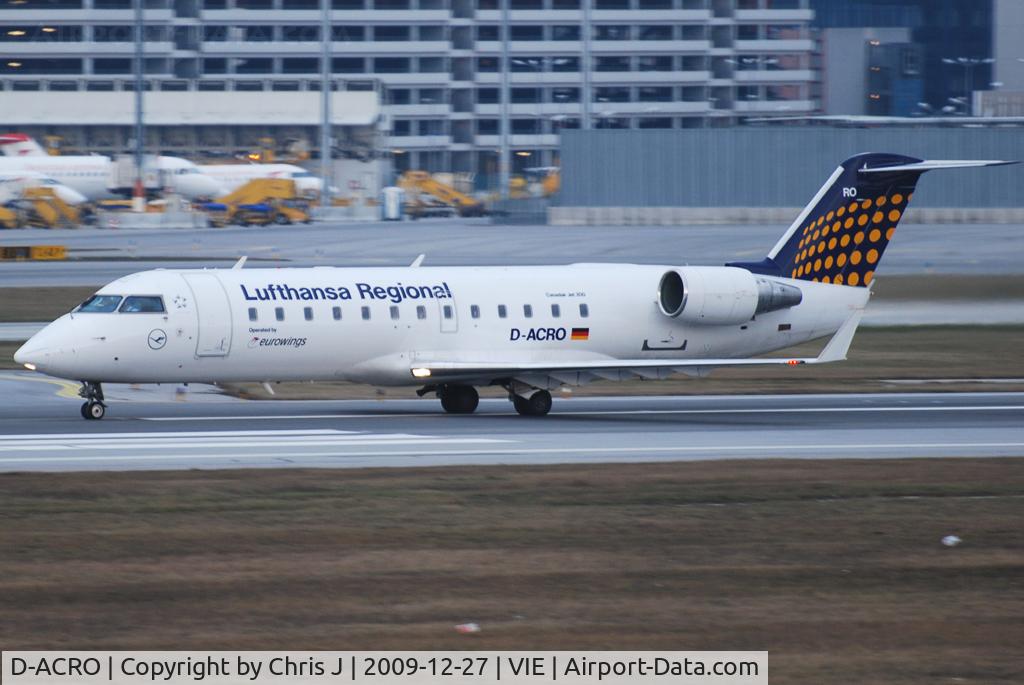 D-ACRO, 2001 Canadair CRJ-200LR (CL-600-2B19) C/N 7494, Lufthansa Regional Bombardier CRJ-200