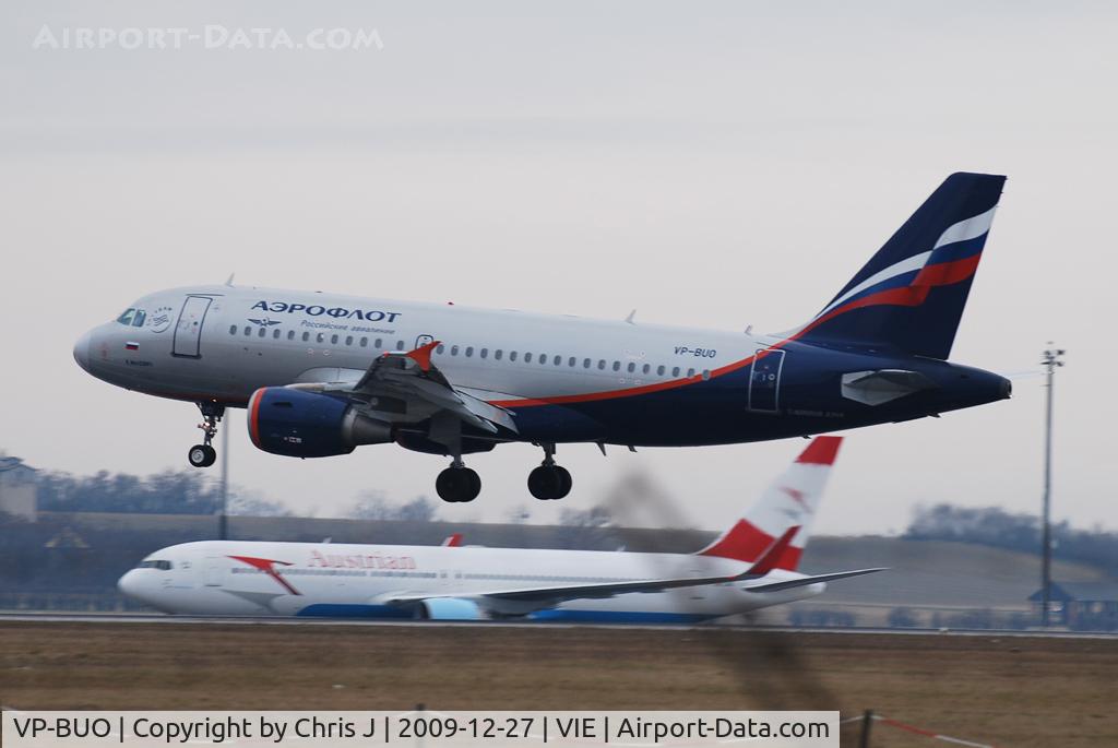 VP-BUO, 2007 Airbus A319-111 C/N 3336, Aeroflot Airbus A319-111
