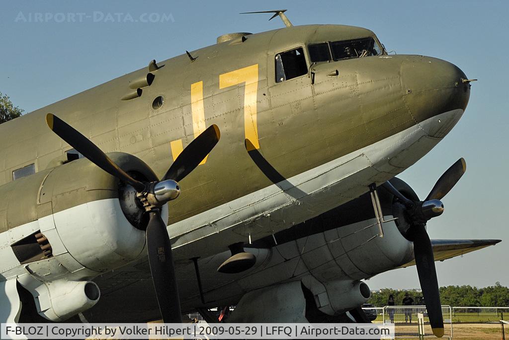 F-BLOZ, 1942 Douglas DC3C-S1C3G (C-47A-20-DK) C/N 13142, at lffq