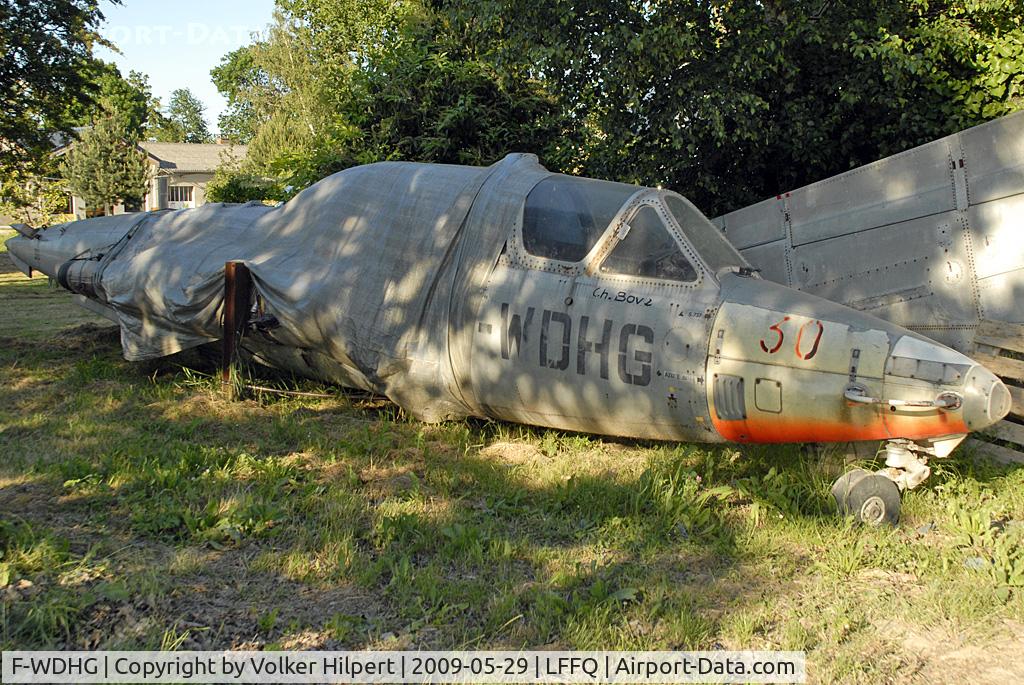 F-WDHG, Fouga CM-170 Magister C/N 30, at lffq
