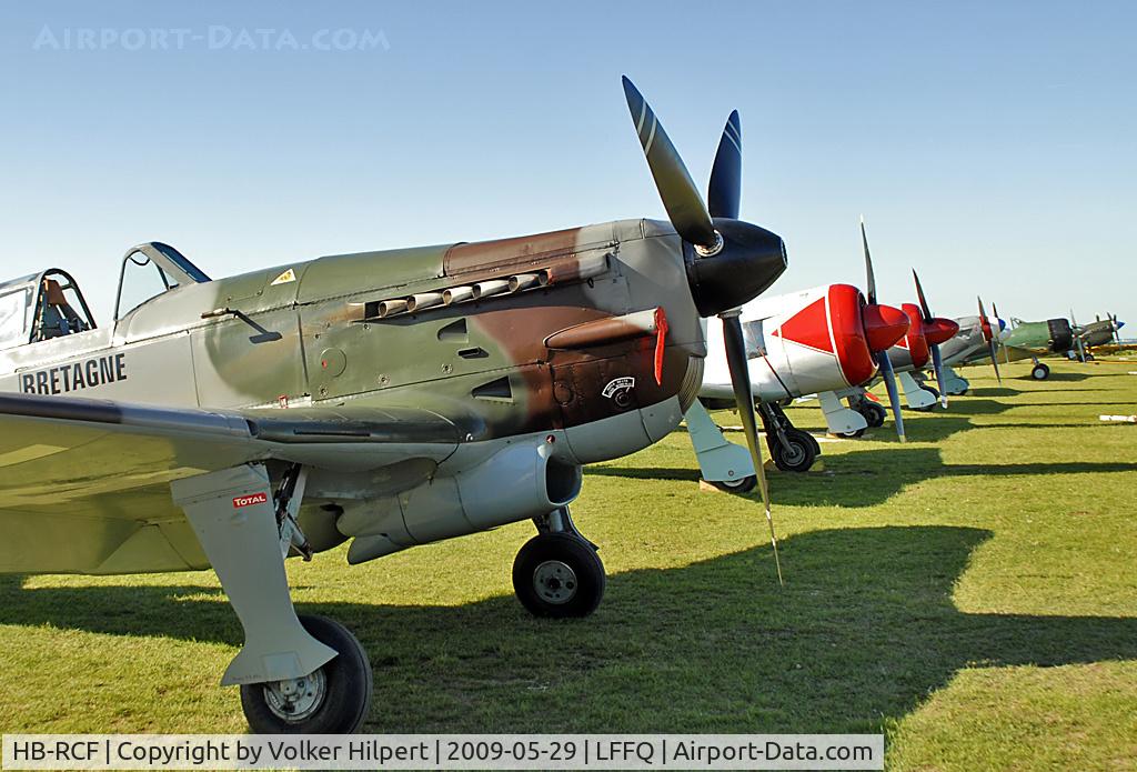 HB-RCF, 1942 Morane-Saulnier D-3801 (MS-412) C/N 194, at lffq