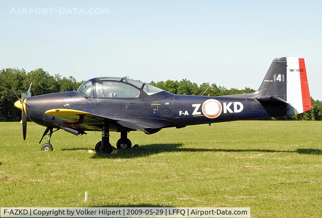F-AZKD, Focke-Wulf FWP-149D C/N 141, at lffq