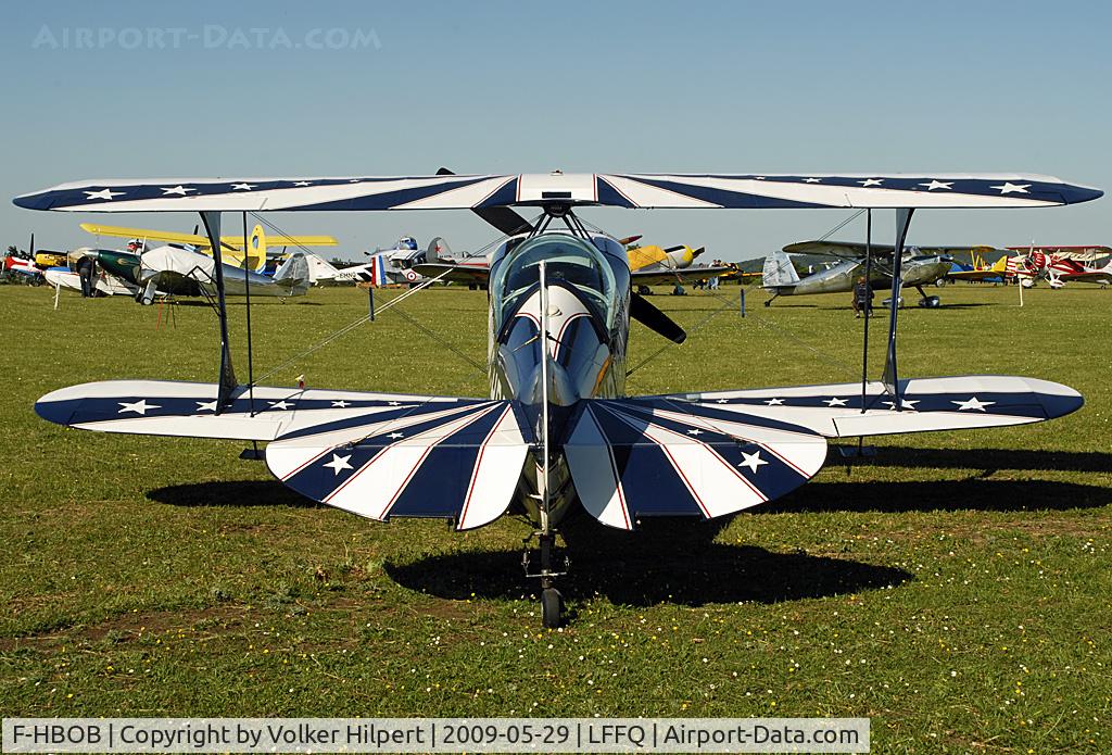 F-HBOB, 1983 Aviat Pitts S-2B Special C/N 5289, at lffq