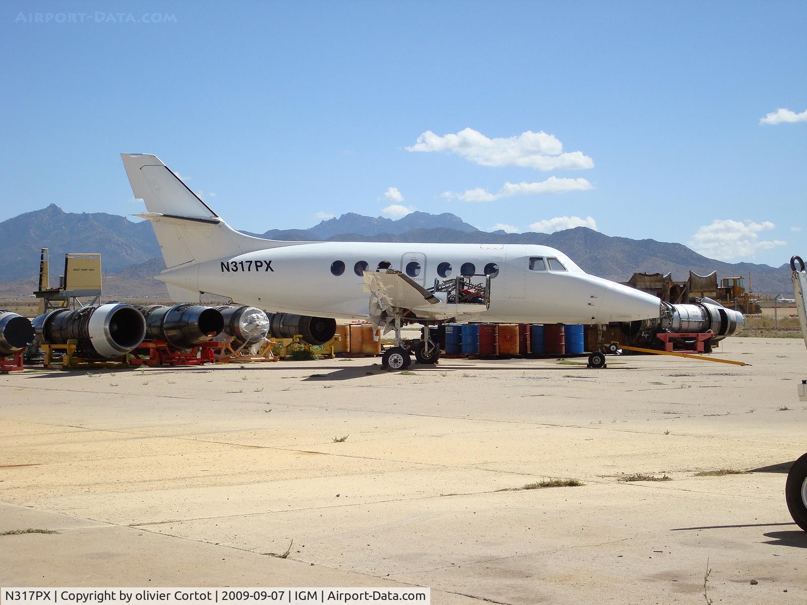 N317PX, British Aerospace BAe Jetstream 3101 C/N 688, Kingman airport, AZ