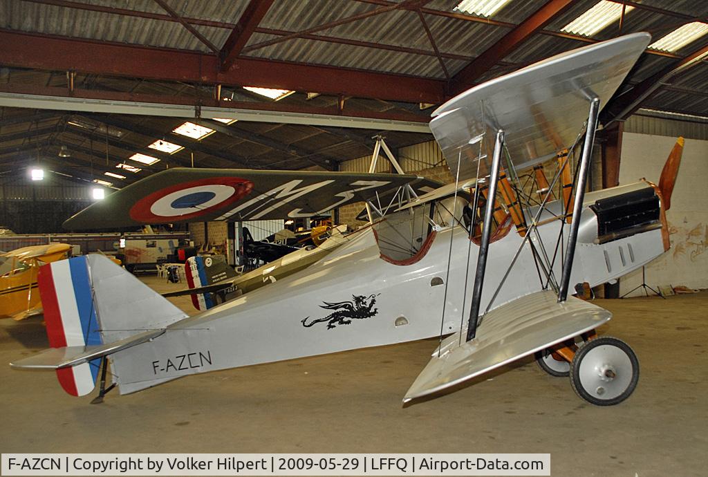 F-AZCN, Royal Aircraft Factory SE-5A Replica C/N 02, at lffq