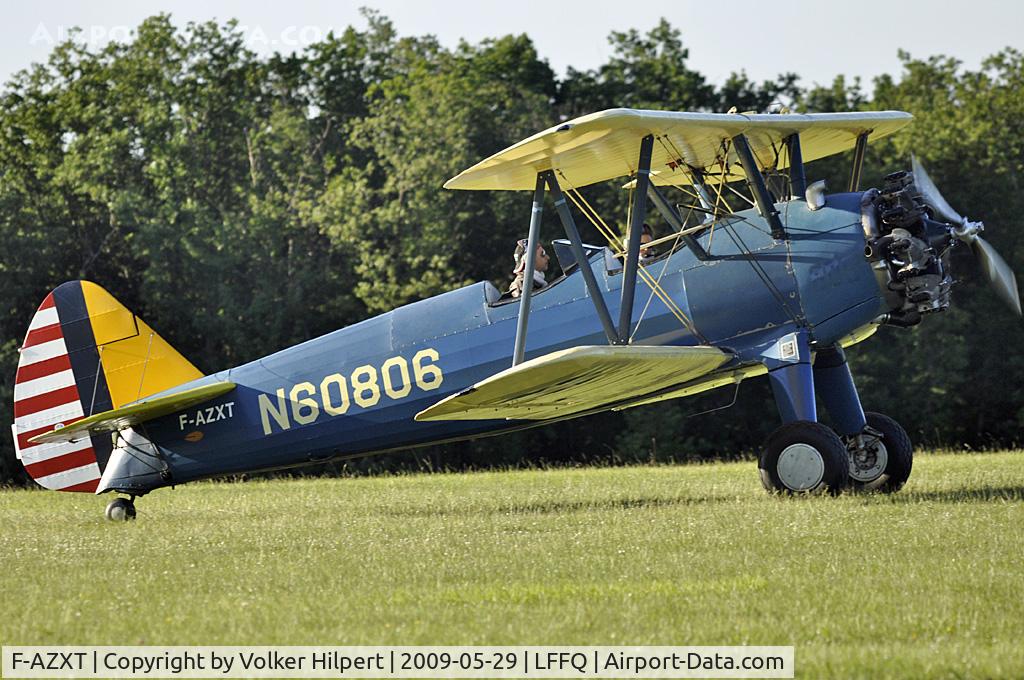 F-AZXT, 1941 Boeing PT-17/R755 Kaydet (A75N1) C/N 75-2430, at lffq