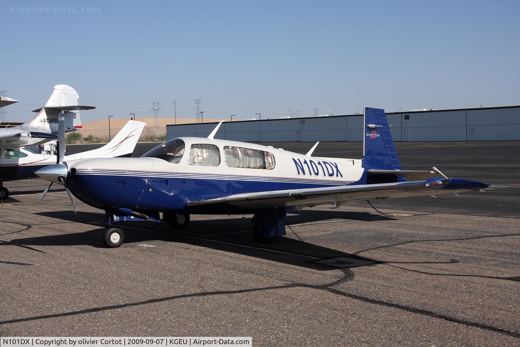 N101DX, 2000 Mooney M20R Ovation C/N 29-0221, glendale airport