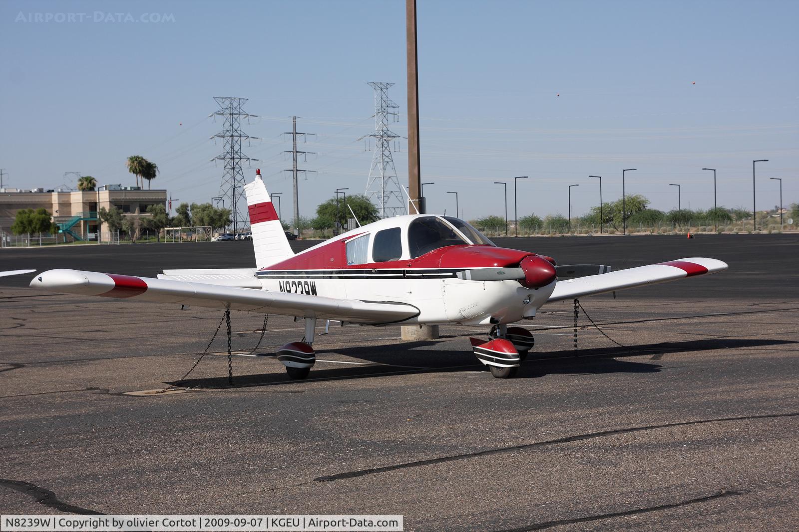 N8239W, Piper PA-28-180 C/N 282382, glendale airport
