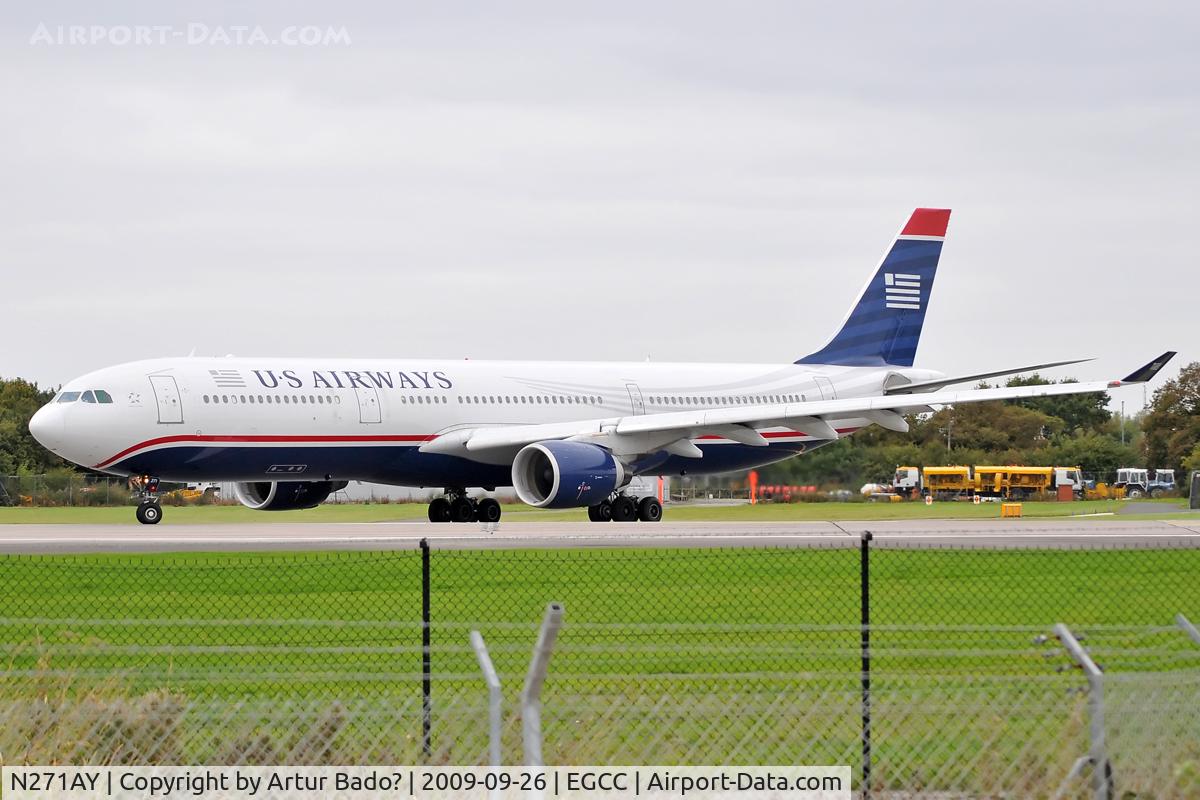 N271AY, 2000 Airbus A330-323 C/N 0323, U.S. Airways