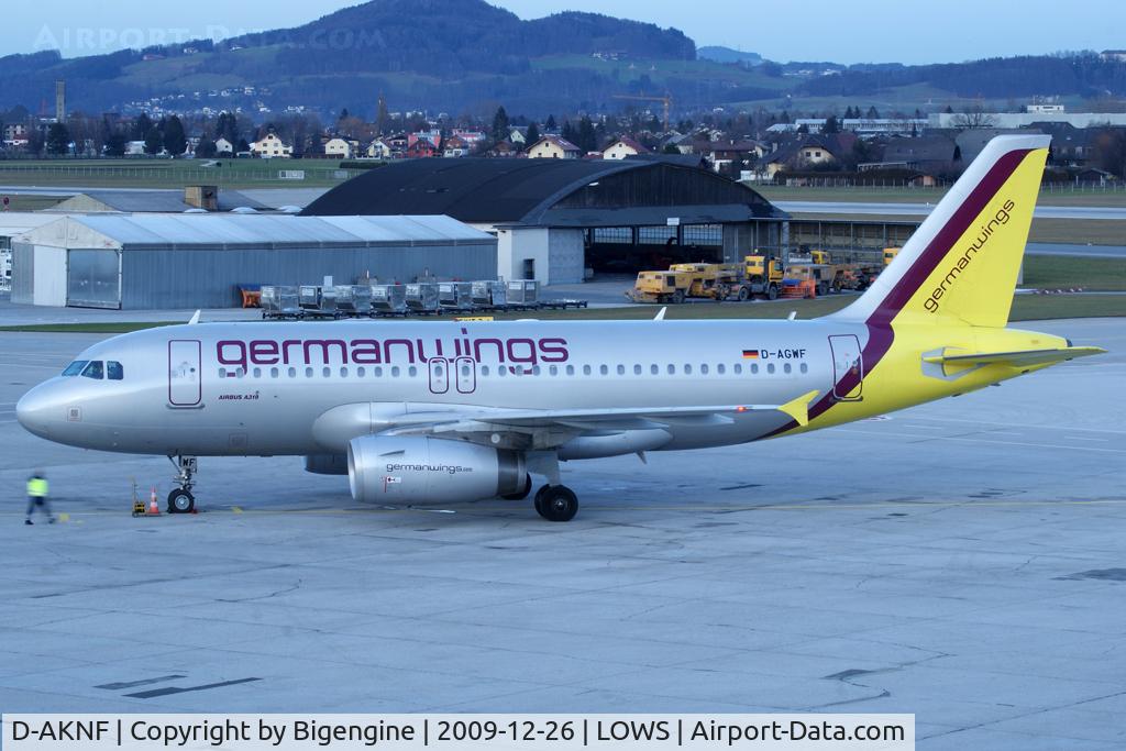 D-AKNF, 1997 Airbus A319-112 C/N 0646, Germanwings
