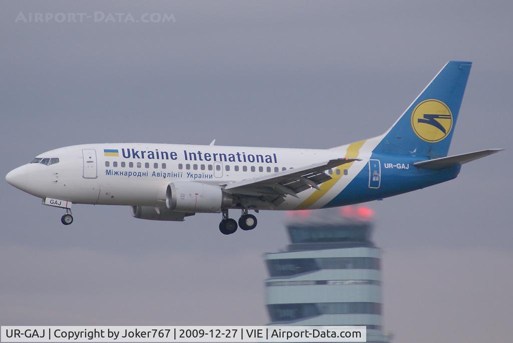 UR-GAJ, 1992 Boeing 737-5Y0 C/N 25192/2262, Ukraine International Airlines Boeing 737-5Y0