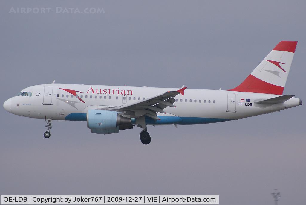 OE-LDB, 2004 Airbus A319-112 C/N 2174, Austrian Airlines Airbus A319-112