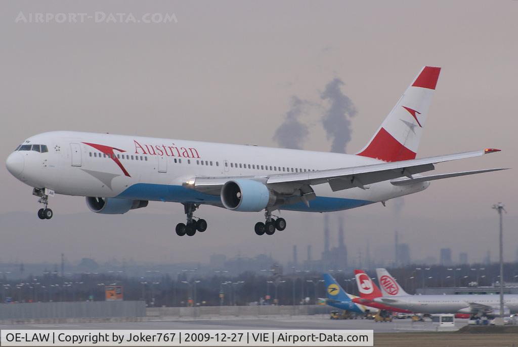OE-LAW, 1992 Boeing 767-3Z9/ER C/N 26417, Austrian Airlines Boeing 767-3Z9(ER)