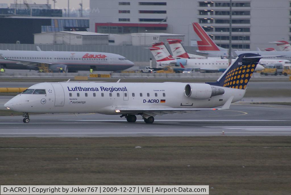 D-ACRO, 2001 Canadair CRJ-200LR (CL-600-2B19) C/N 7494, Lufthansa Regional (Eurowings) Canadair Regional Jet CRJ200LR