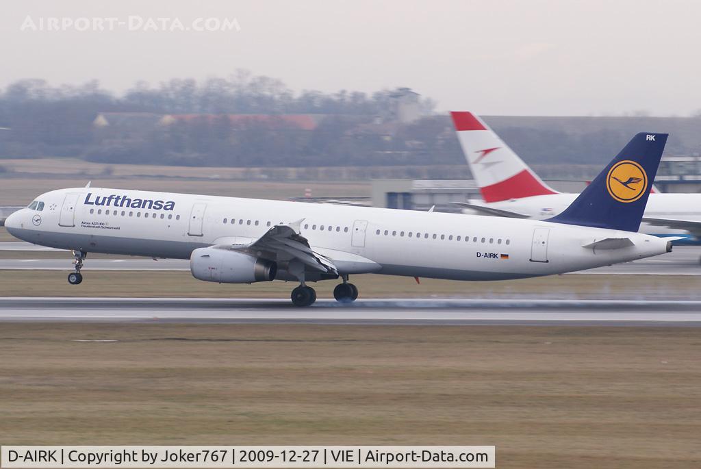 D-AIRK, 1994 Airbus A321-131 C/N 0502, Lufthansa Airbus A321-131