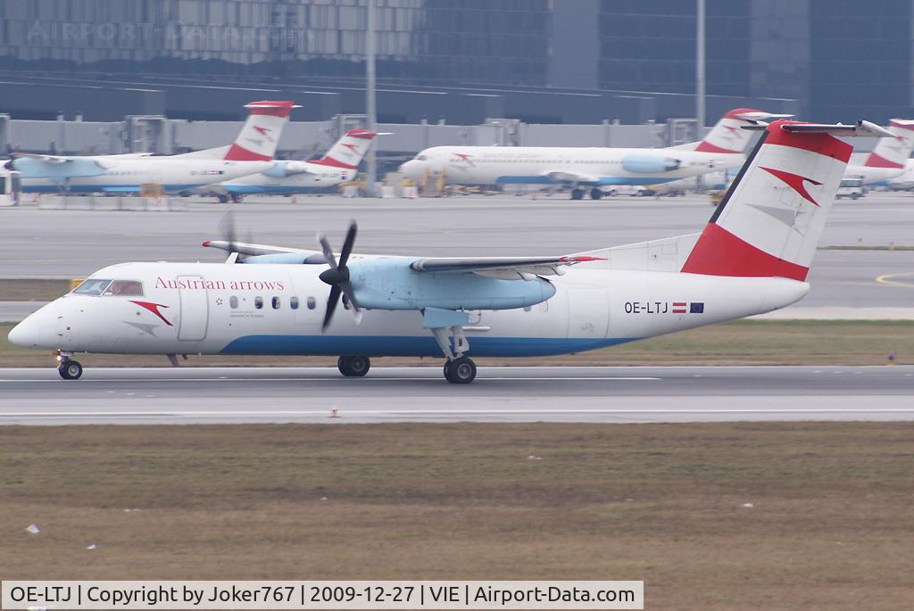 OE-LTJ, 1997 De Havilland Canada DHC-8-314Q Dash 8 C/N 481, Austrian arrows De Havilland Canada DHC-8-314Q