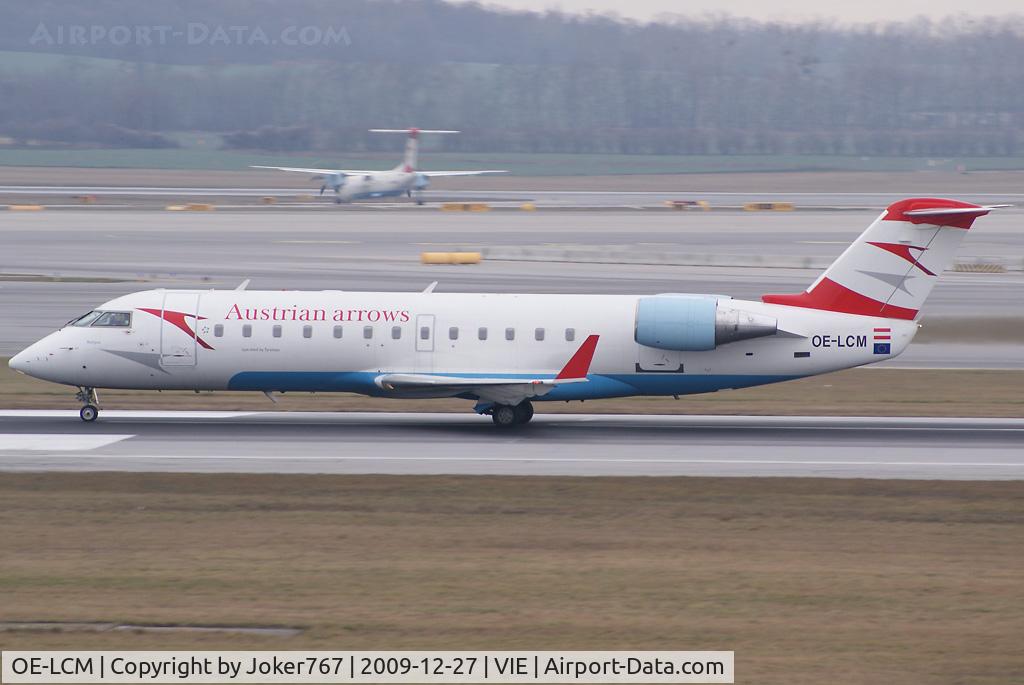 OE-LCM, 1997 Canadair CRJ-200LR (CL-600-2B19) C/N 7205, Austrian arrows Canadair Regional Jet CRJ200LR
