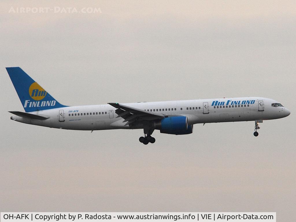 OH-AFK, 1993 Boeing 757-28A C/N 25622, Charter Flight from VIE to ATH