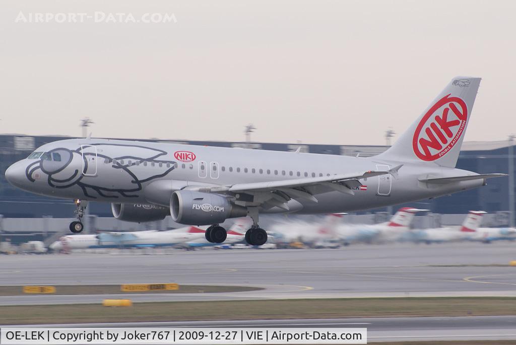 OE-LEK, 2007 Airbus A319-112 C/N 3019, NIKI Airbus A319-112