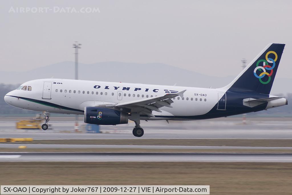 SX-OAO, 2011 Airbus A319-132 C/N 1880, Olympic Airbus A319-133LR