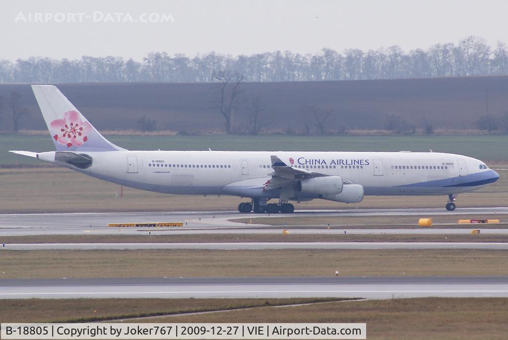 B-18805, 2001 Airbus A340-313X C/N 415, China Airlines Airbus A340-313X
