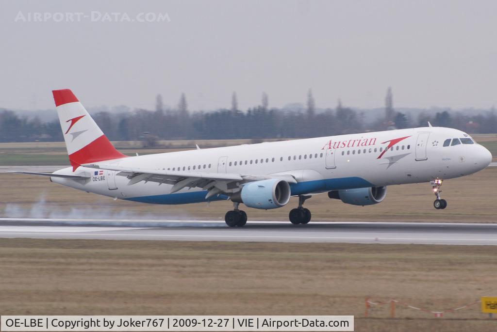 OE-LBE, 1998 Airbus A321-211 C/N 935, Austrian Airlines Airbus A321-211