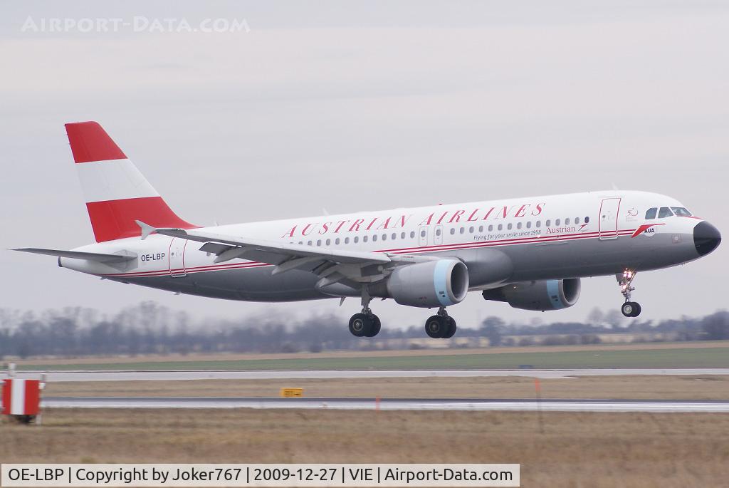 OE-LBP, 1998 Airbus A320-214 C/N 797, Austrian Airlines Airbus A320-214