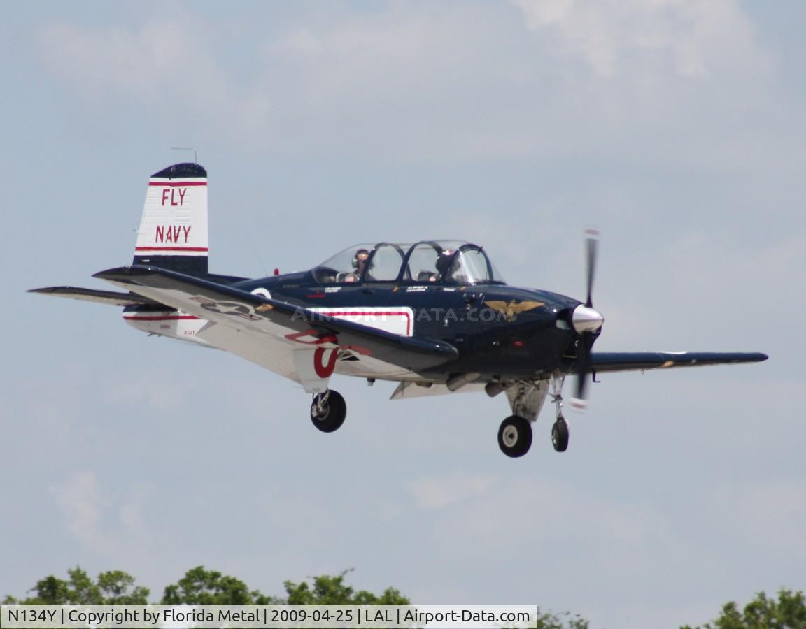 N134Y, 1956 Beech T-34B Mentor C/N 140908, T-34B