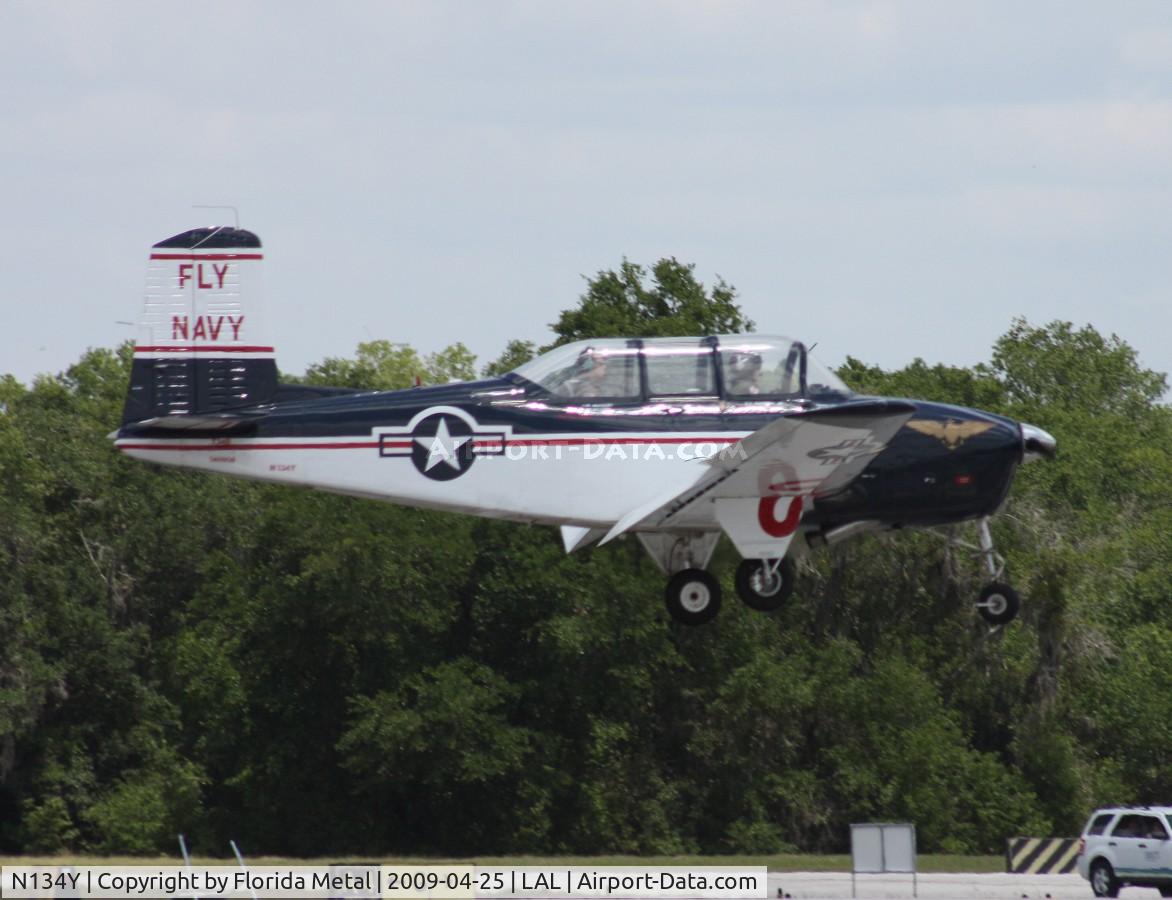 N134Y, 1956 Beech T-34B Mentor C/N 140908, T-34B