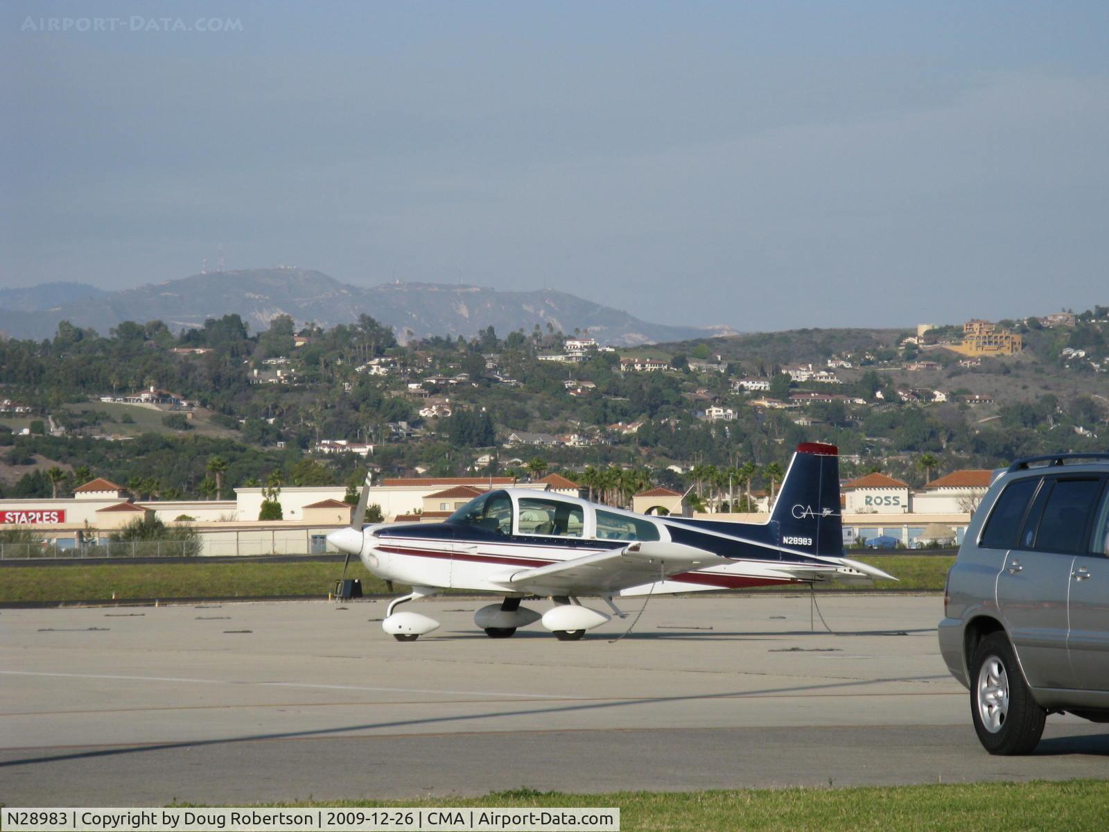 N28983, 1978 Gulfstream American Corp AA-5B C/N AA5B0921, 1978 Gulfstream American AA-5B TIGER, Lycoming O&VO-360 180 Hp