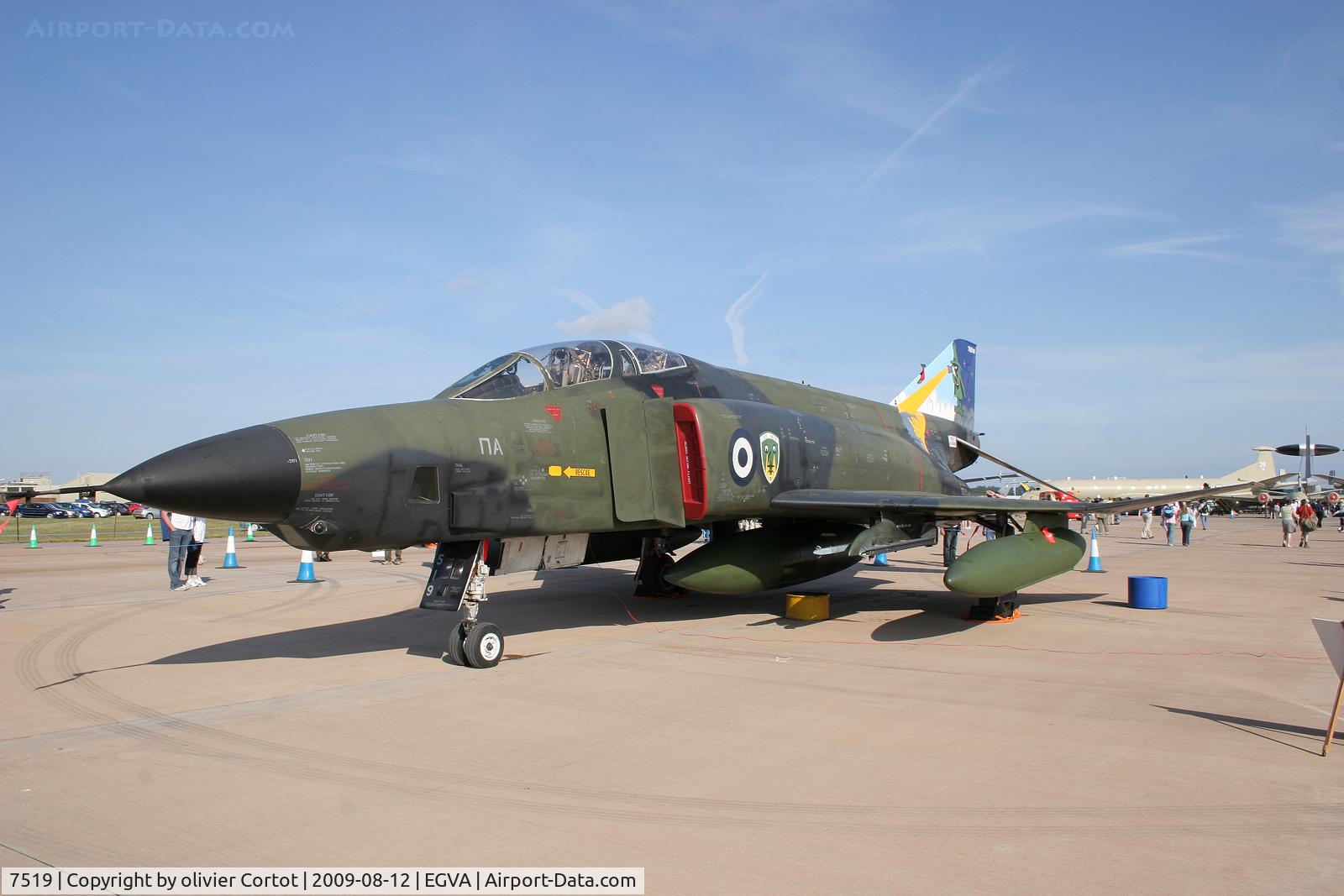 7519, 1969 McDonnell Douglas RF-4E Phantom II C/N 4164, On display at the RIAT 2005