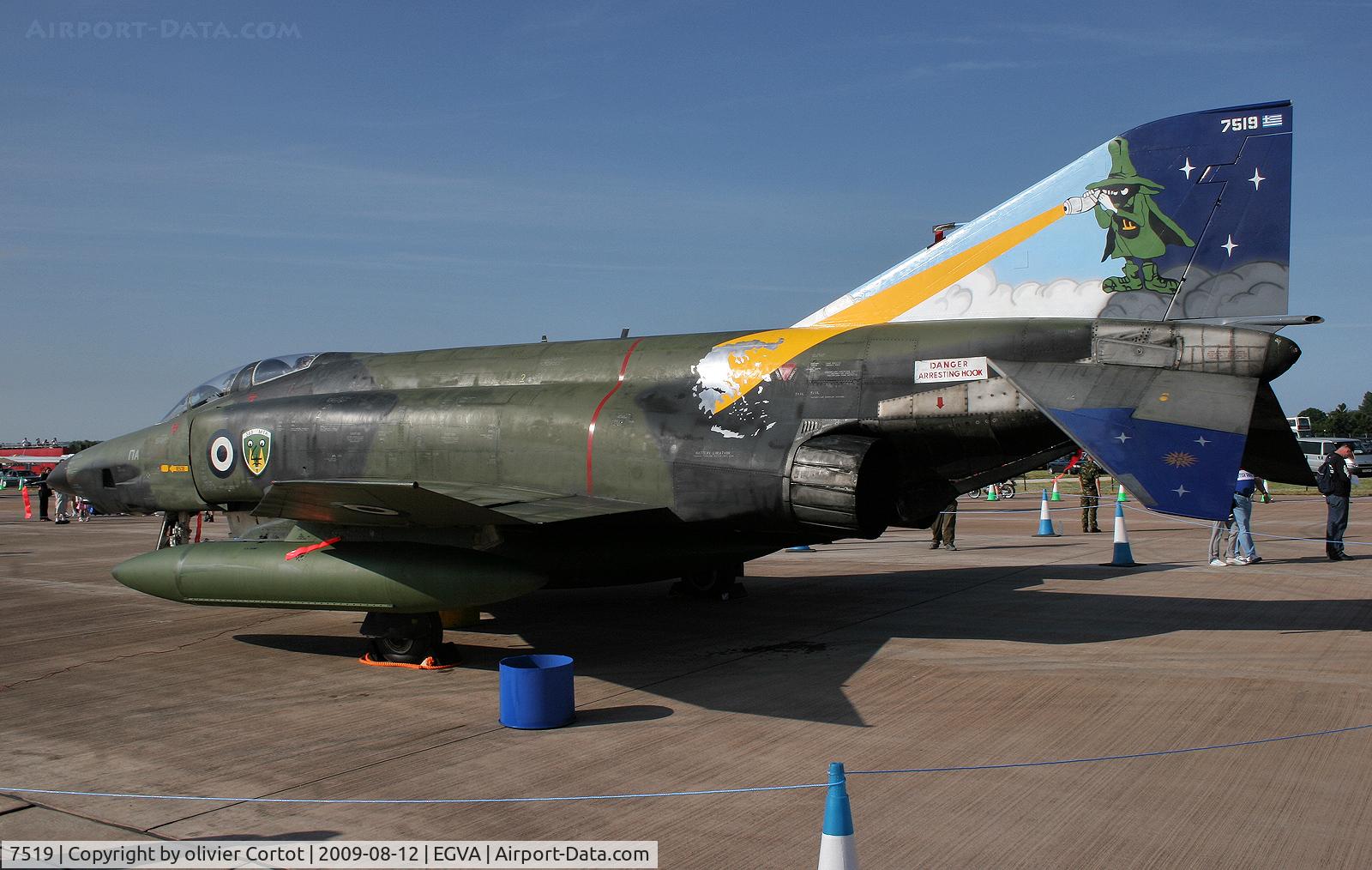 7519, 1969 McDonnell Douglas RF-4E Phantom II C/N 4164, On display at the RIAT 2005