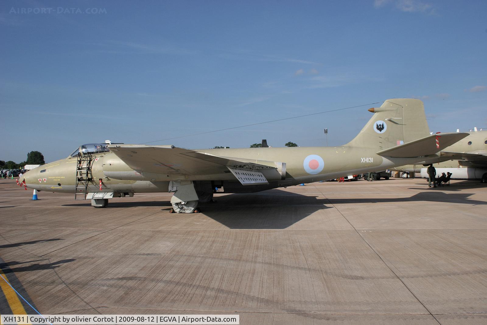 XH131, English Electric Canberra PR.9 C/N SH1721, On display at the RIAT 2005