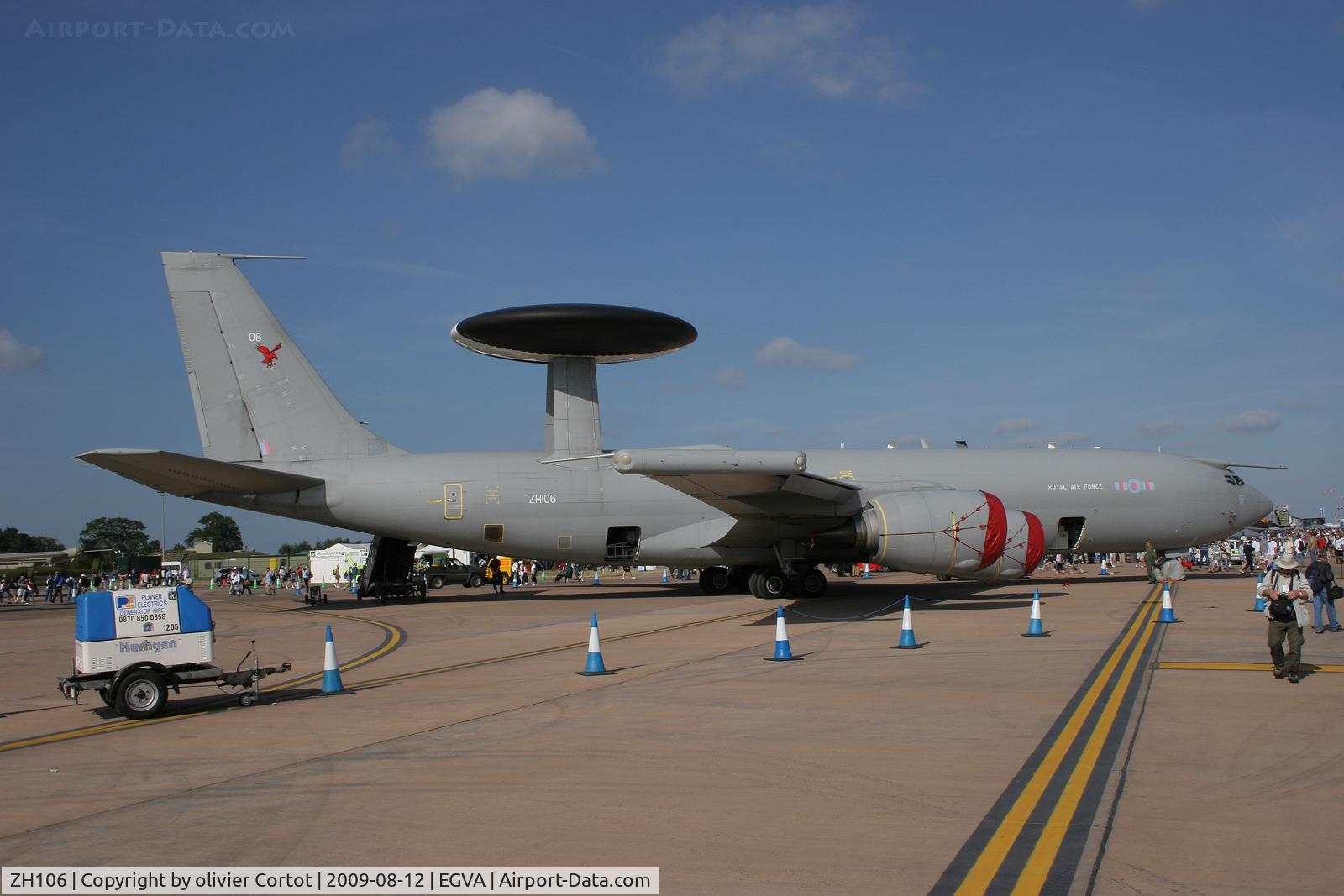 ZH106, 1991 Boeing E-3D Sentry AEW.1 C/N 24114, On display at the RIAT 2005