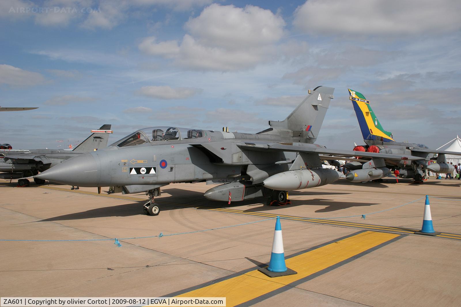 ZA601, 1982 Panavia Tornado GR.4 C/N 124/BS040/3065, On display at the RIAT 2005