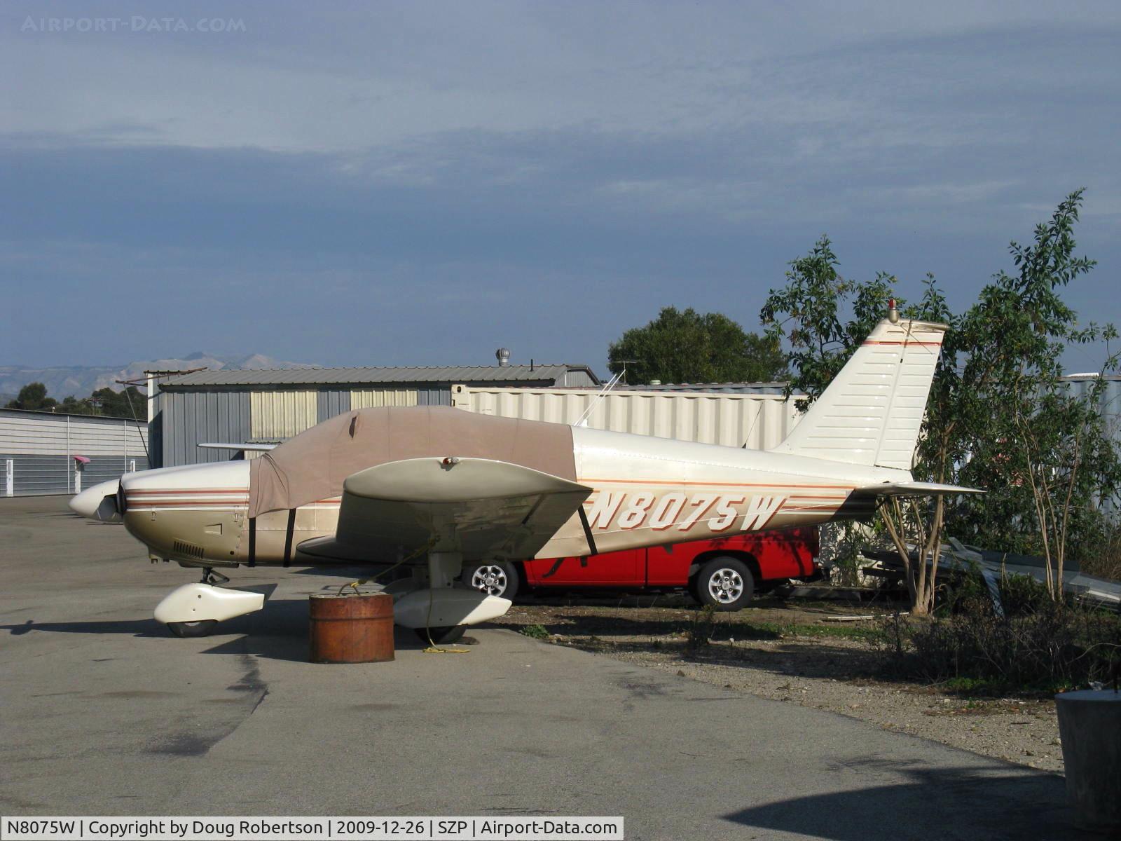 N8075W, 1965 Piper PA-28-180 C/N 28-2163, 1965 Piper PA-28-180 CHEROKEE, Lycoming O&VO-360 180 Hp